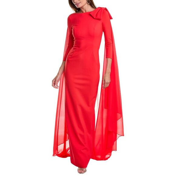 Teri Jon by Rickie Freeman Dresses & Skirts - Teri Jon by Rickie Freeman Scuba Column Gown